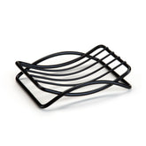 Saboneteira Black Aramada Aço Carbono Preto - Ela Decora